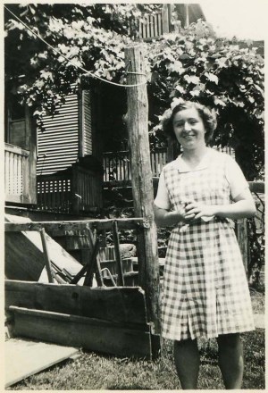 Janell as a teenager.